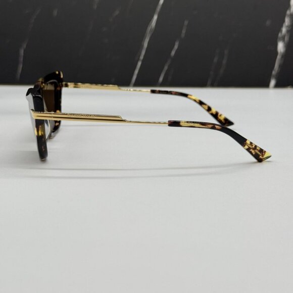 NEW BOTTEGA VENETA BV1241S 002 SUNGLASSES WOMEN HAVANA CAT EYEY EYEWEAR - Picture 9 of 13